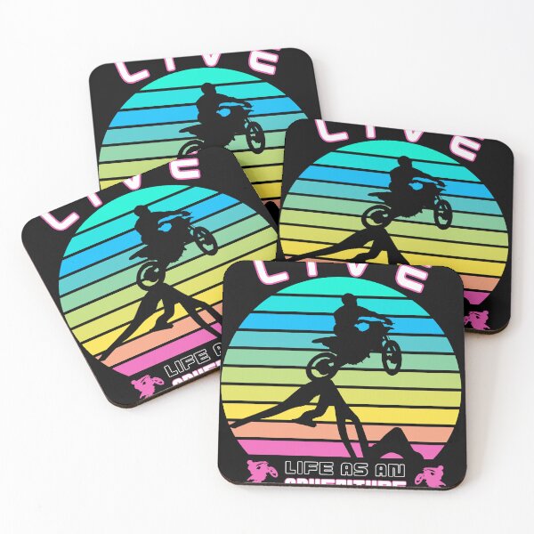 Item preview, Living Life As An Adventure - Moto Cross Adventure Sport designed and sold by Grafixfun.
