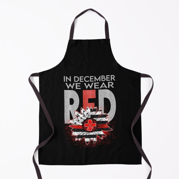 Item preview, In December We Wear Red For World AIDS Day Sunflower Flag designed and sold by EagmianPheolea.