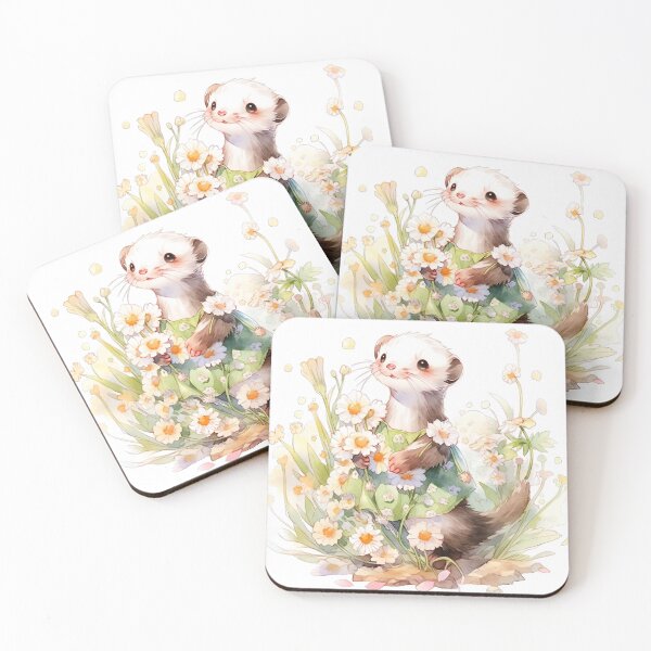 Item preview,  Cute River Dweller Amidst Blossoms designed and sold by LittleLuvies.