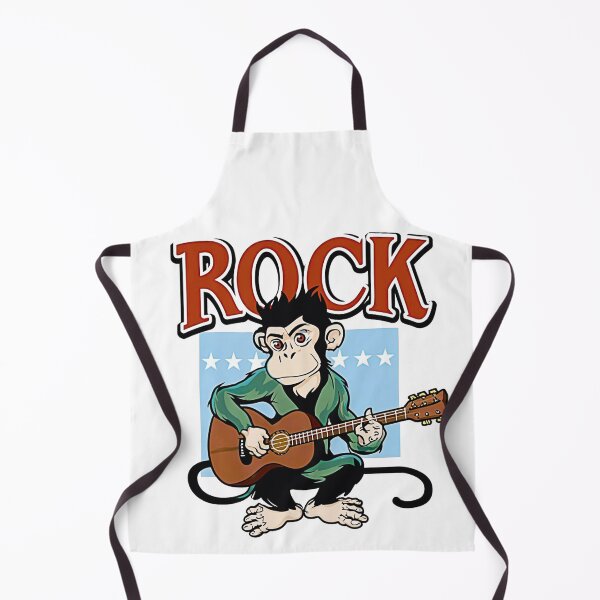 Item preview, rocker monkey designed and sold by NotesForMusic.