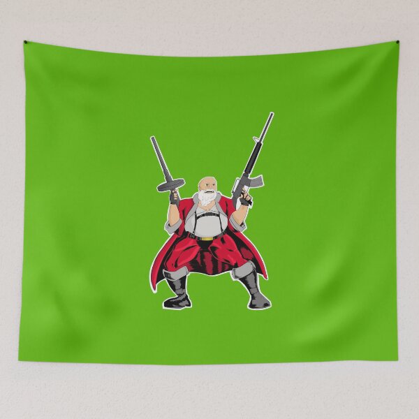 Item preview, Rambo Santa- Santa with guns designed and sold by MiishaRed.
