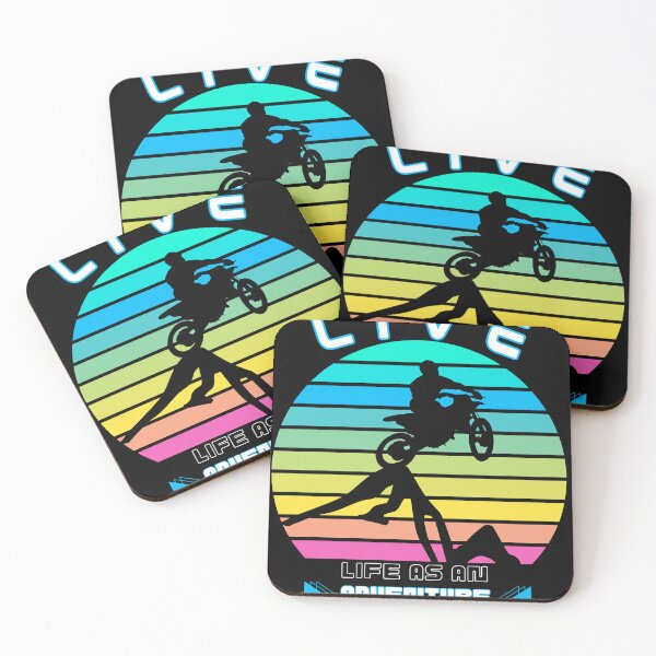 Item preview, Living Life As An Adventure - Moto Cross Adventure Sport designed and sold by Grafixfun.