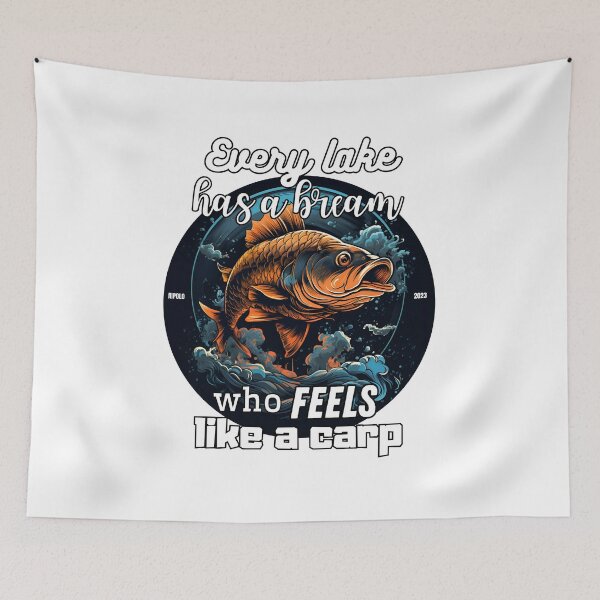 Item preview, Every Lake has a Bream who feels like a Carp designed and sold by aipolohu.