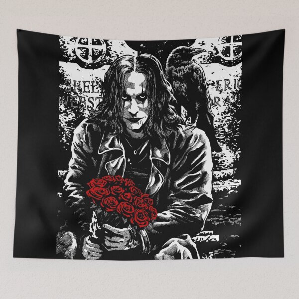 Item preview, The Crow Eric Draven raven grave devils night halloween goth emo girl girls designed and sold by JonathanGrimm.