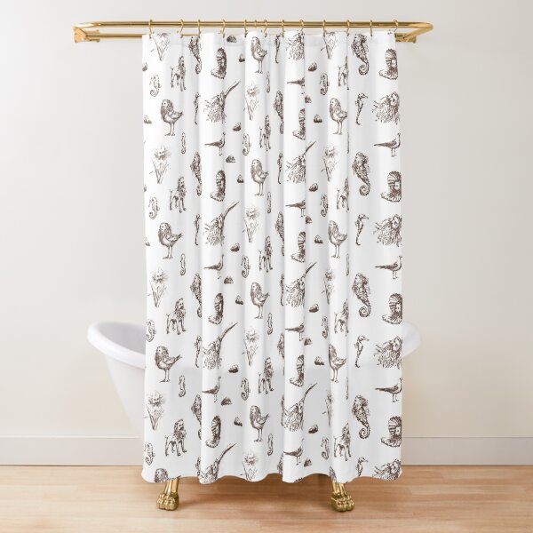 Boho Shower Curtain Bobo Scenic Shower Curtain, Cool Cute Bathroom  Accessories, Groovy Retro Shower Curtain, Extra Long Shower Curtain