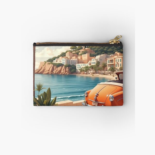 Item preview, Ibiza Vintage Retro Travel Art designed and sold by Ceemko's Vintage Corner.