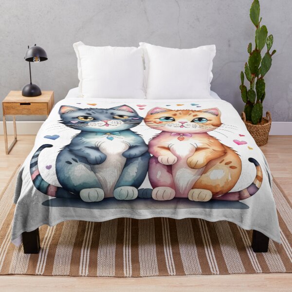 Item preview, Cute couple of kittens in love designed and sold by reimaige.