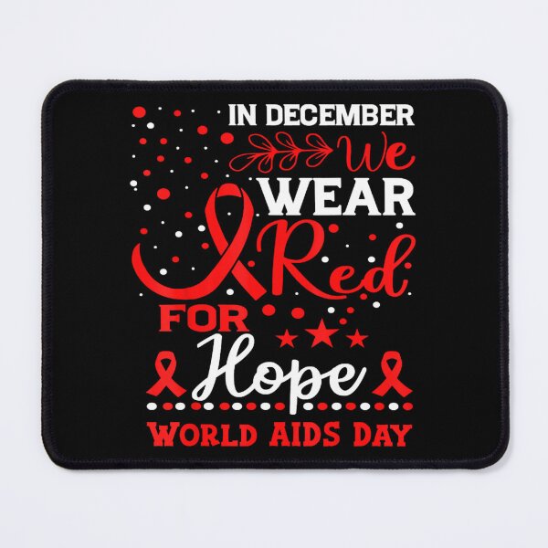 Item preview, In December We Wear Red For World HIV Aids Day Red Ribbon For Hope designed and sold by EagmianPheolea.