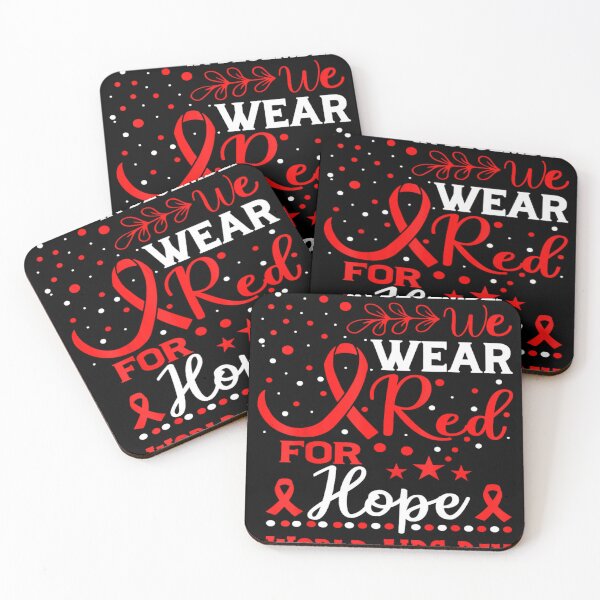 Item preview, In December We Wear Red For World HIV Aids Day Red Ribbon For Hope designed and sold by EagmianPheolea.
