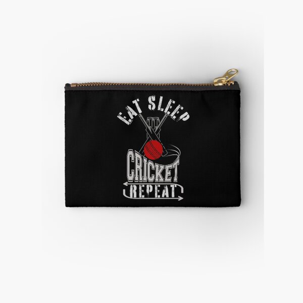 Item preview, Eat Sleep Cricket Repeat designed and sold by my-green-gecko.