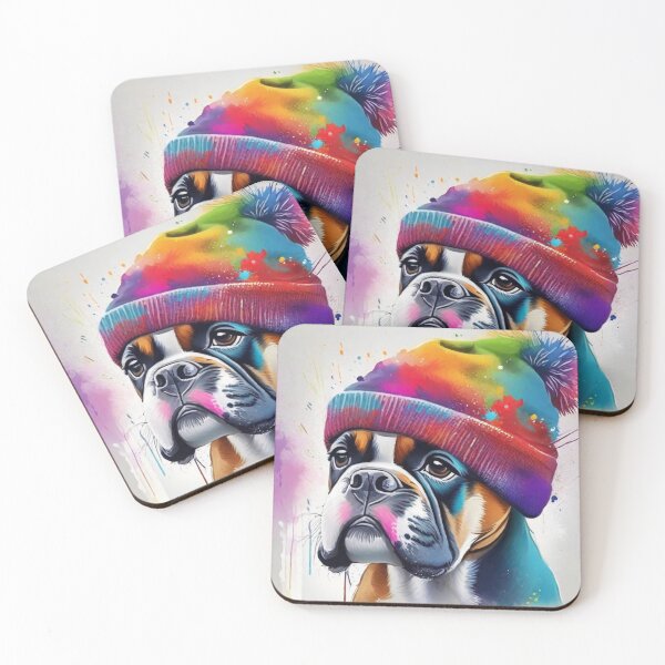Item preview, Boxer Dog Wearing A Cowboy Hat designed and sold by Wolfheartart.