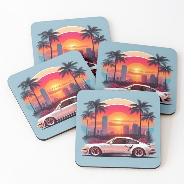 Item preview, Classic Iconic 911 Turbo: Urban Sunset Glow designed and sold by Ceemko's Vintage Corner.