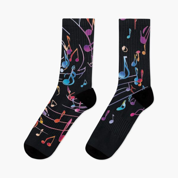 Item preview, Musical Notes - Colourful designed and sold by Griffin Door.