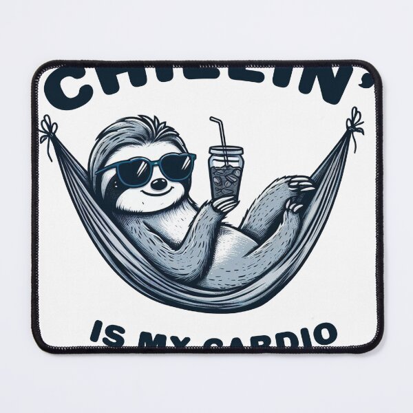 Item preview, Chillin is my cardio designed and sold by Ninjacatoff.