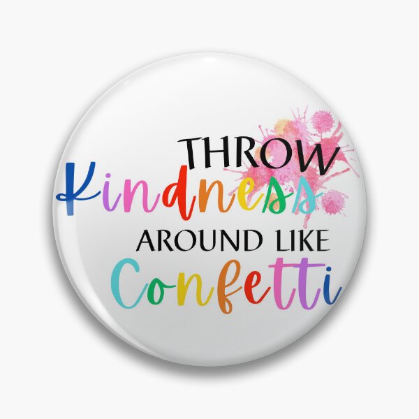 Item preview, Throw Kindness Around Like Confetti Kind Teacher Kids Sticker designed and sold by HTDesign69.