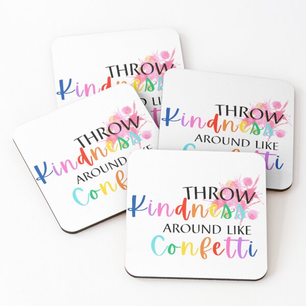 Item preview, Throw Kindness Around Like Confetti Kind Teacher Kids Sticker designed and sold by HTDesign69.