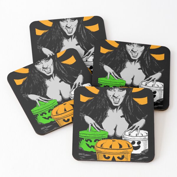 Item preview, Elvira halloween buckets goth emo girl girls horror movies cult movies b movies 80s designed and sold by JonathanGrimm.