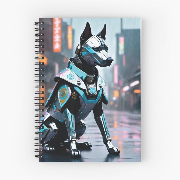 Item preview, Perro de metal Cyberpunk designed and sold by Decyo.