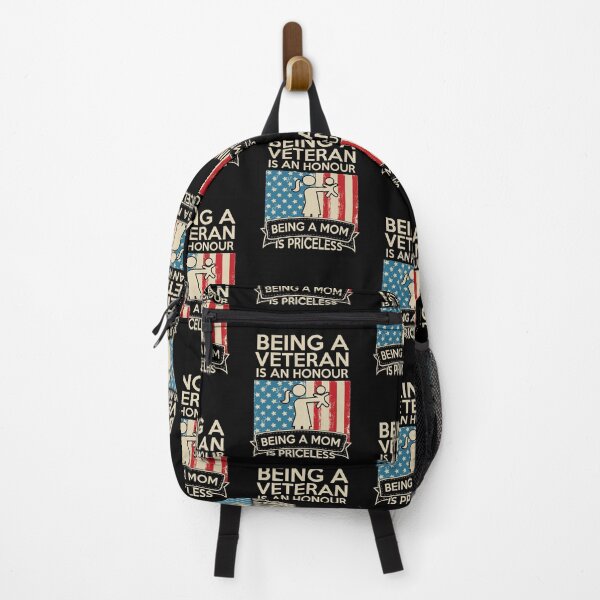 Item preview, Being a veteran is an honor being a mom is priceless designed and sold by rynnzz.
