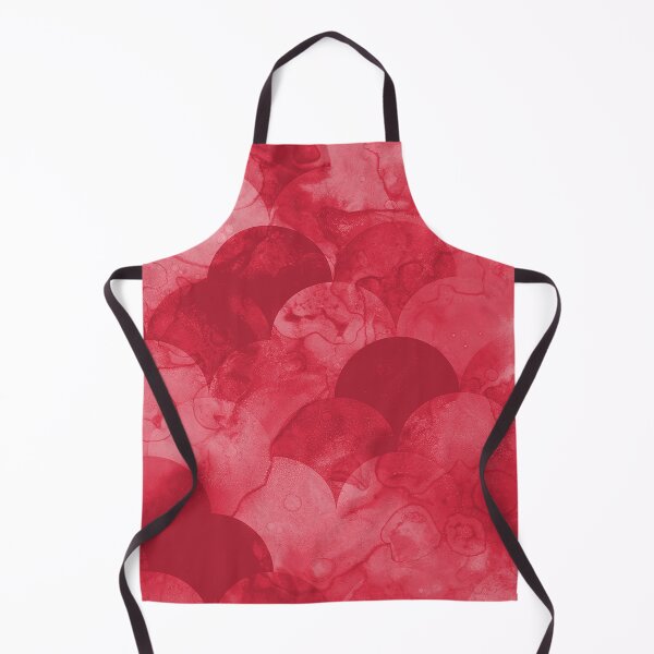 Item preview, Scallops/Mermaid Scales Red Multi Product Styles designed and sold by sarahp77.