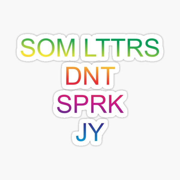 Item preview, Some Letters Don't Spark Joy - Marie Kondo tidying humor  designed and sold by Outdoorgirl1.