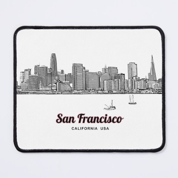 Item preview, San Francisco, California - San Francisco Skyline with Ferry Building designed and sold by leemcnut.