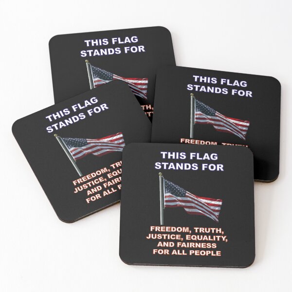 Item preview, This Flag Stands For - USA Flag designed and sold by ZepoPublishing.