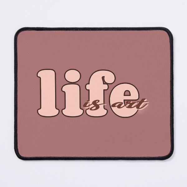 Item preview, Life is art (red/pink) designed and sold by Sinmara12.