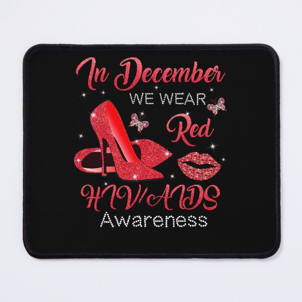 Item preview, In December We Wear Red High Heels Shoes HIVAIDS Awareness designed and sold by EagmianPheolea.