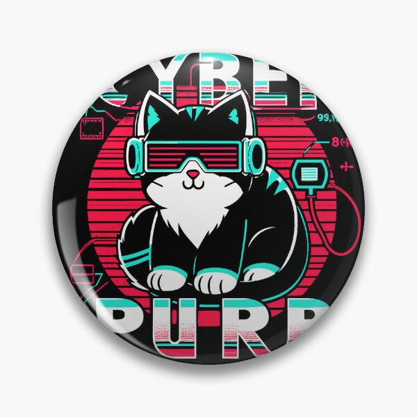 Item preview, Cyber Purr designed and sold by RafaelLima7.