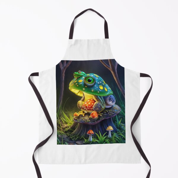 Item preview, Copy of Frog on mushroom" cute  Frog pose  designed and sold by Obinne.