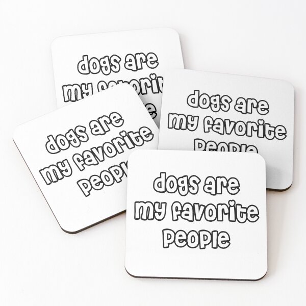 Item preview, Dogs are my favorite people designed and sold by nimmitrends.