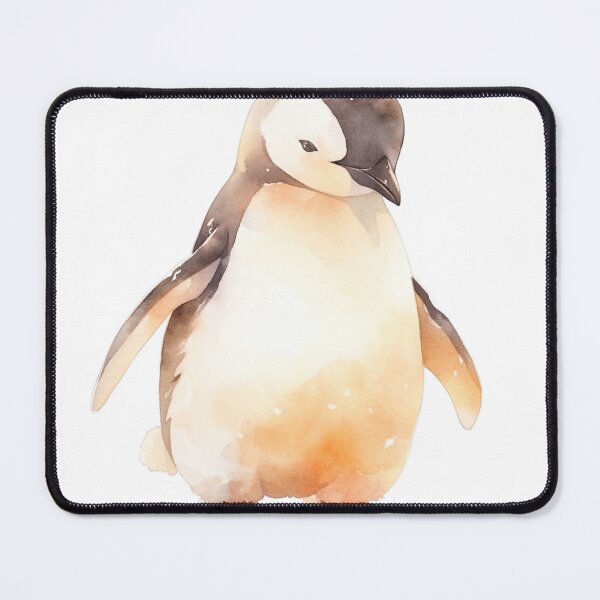 Item preview, Watercolor Penguin in a Winter Wonderland designed and sold by LittleLuvies.