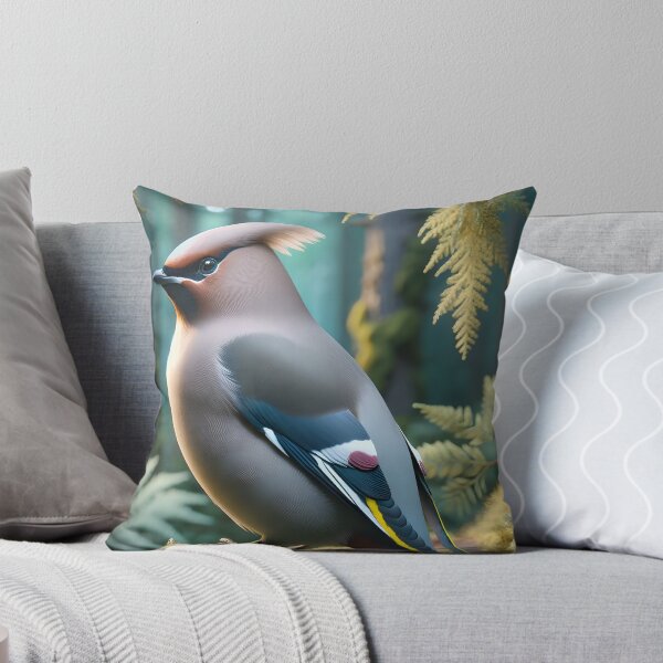 Item preview, Bohemian Waxwing designed and sold by ArriesEcoArts.