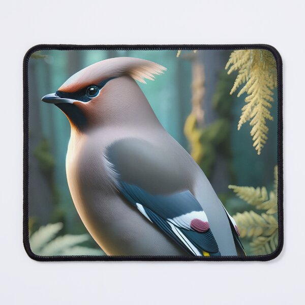 Item preview, Bohemian Waxwing designed and sold by ArriesEcoArts.
