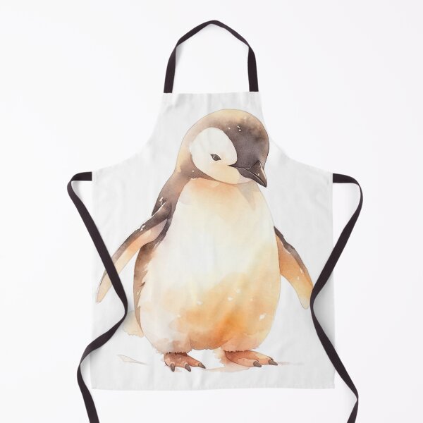 Item preview, Watercolor Penguin in a Winter Wonderland designed and sold by LittleLuvies.