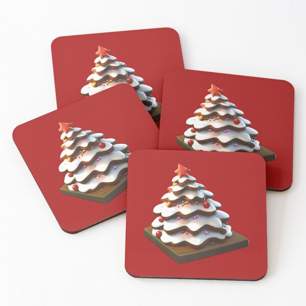 Item preview, Merry Christmas | Christmas Tree Cake  designed and sold by StarryHeavens.