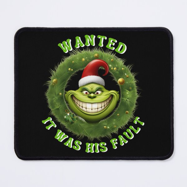 Item preview, Wanted. It was his fault . Funny gift for friends. designed and sold by Krzysztof Siwek.