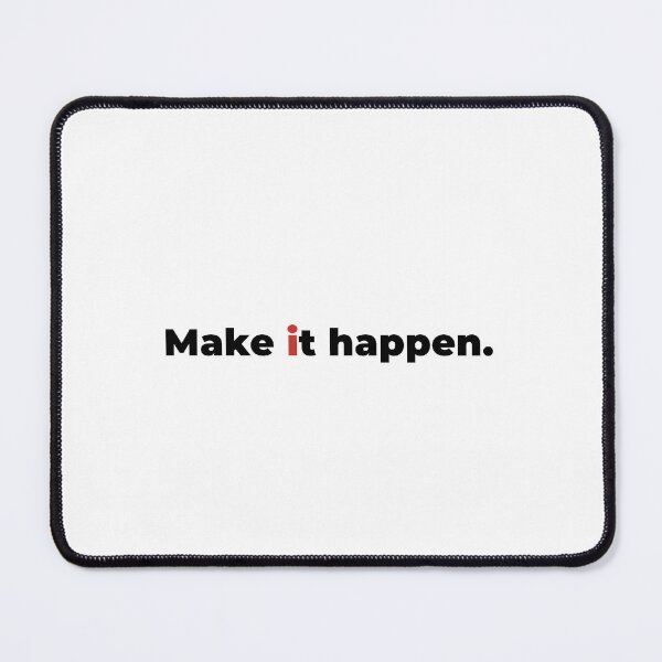 Item preview, Make it happen : Elegant Word Art / Motivational / inspirational quote designed and sold by pixans.