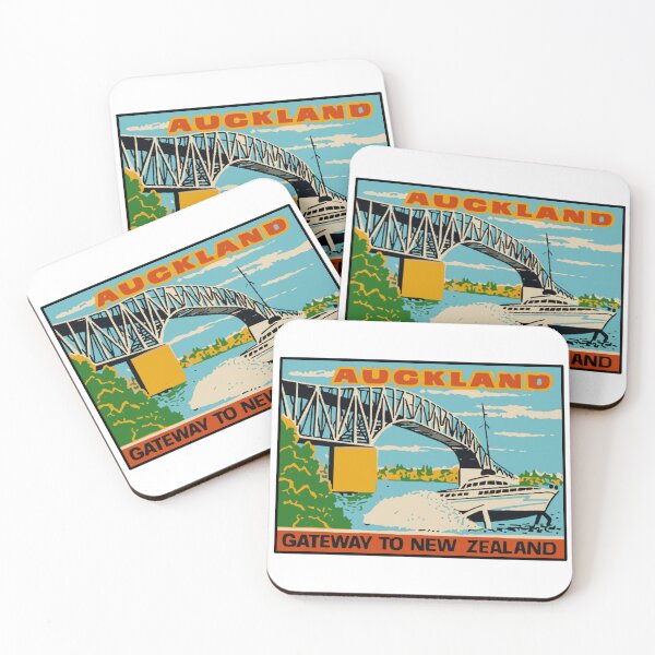 Artikelvorschau, Vintage Auckland, Neuseeland entworfen und verkauft von Decal Mania.