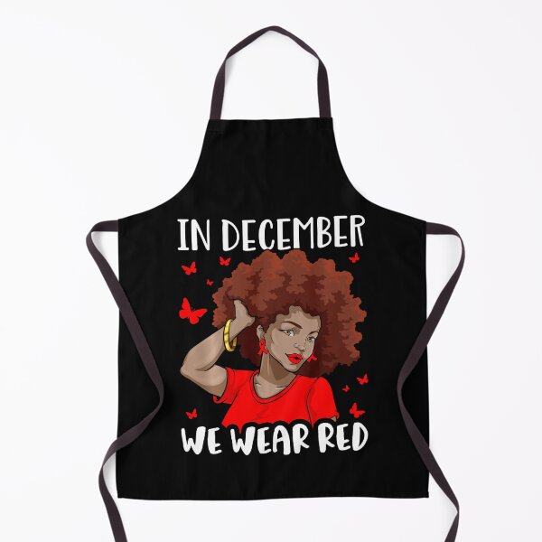 Item preview, In December We Wear Red HIV AIDS Awareness Month designed and sold by EagmianPheolea.