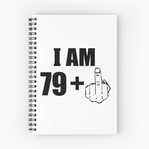 Item preview, 80th Grandpa Birthday I Am 79 + 1 plus Middle Finger  designed and sold by fomodesigns.