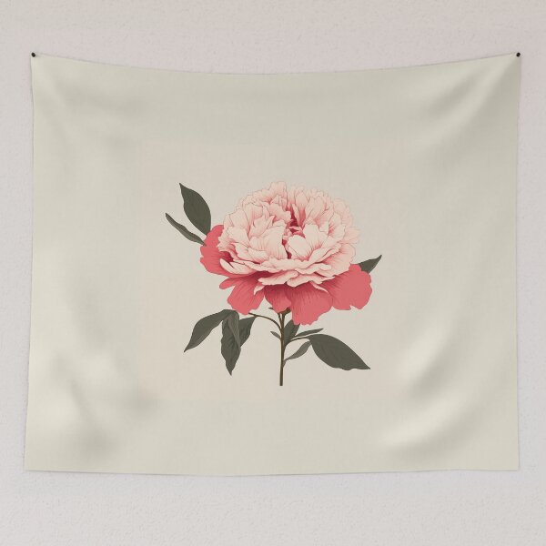 Item preview, Simple Peony Design designed and sold by Midnight Garden.