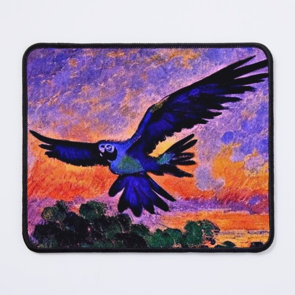 Item preview, Blue Macaw at sunset designed and sold by George Hutton Hunter.