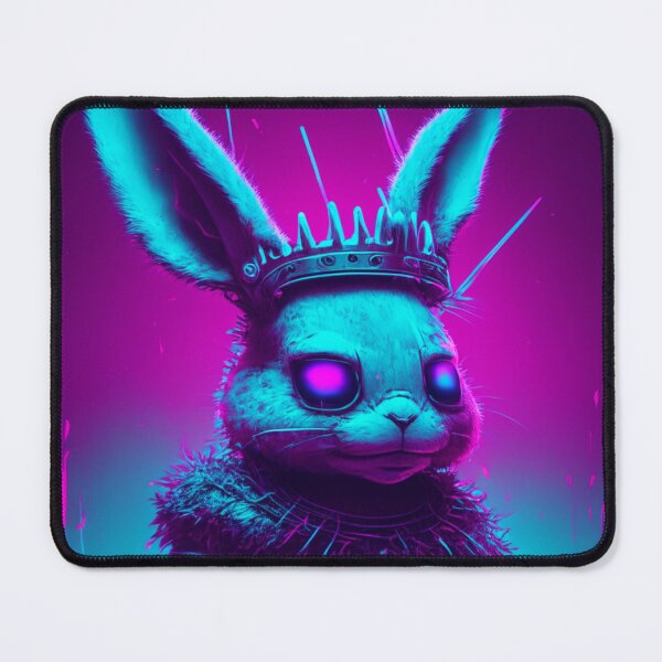 Item preview, Bunny King Dark Art designed and sold by Mlaniel.