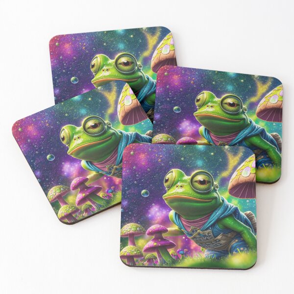 Item preview, Cottagecore  Aesthetic frog  on mushroom" cute  Frog pose  designed and sold by Obinne.
