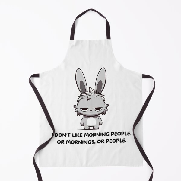 Item preview, Grumpy Morning Bunny designed and sold by RuyaFab.