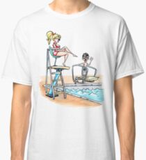 Squints and Lifeguard Wendy - Sandlot Classic T-Shirt