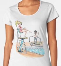 Squints and Lifeguard Wendy Women's Premium T-Shirt