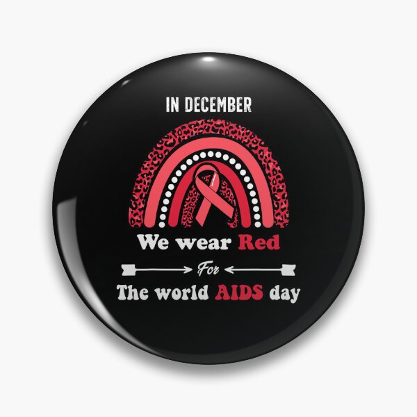 Item preview, In December We Wear Red HIV AIDS Awareness Month designed and sold by EagmianPheolea.